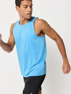Outlet Next Active Gym Textured Training Vest Blue