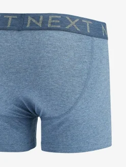 New Next Blue A-Front Boxers 10 Pack