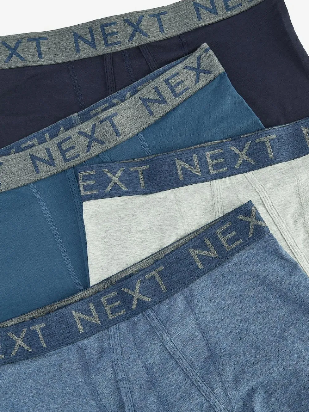 New Next Blue A-Front Boxers 10 Pack