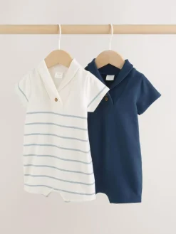 Next Baby Jersey Rompers 2 Pack^BOY Multipacks|Sets & Co-Ords