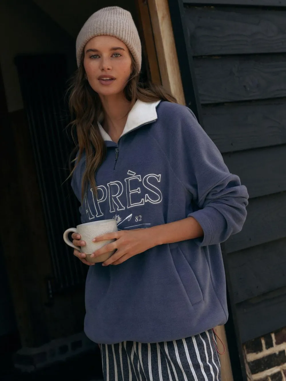 Next Half Zip Fleece Jumper^Women Coats & Jackets|Coats & Jackets