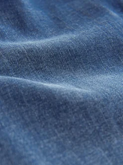 Best Next Blue Authentic Single Straight Fit Classic Stretch Jeans