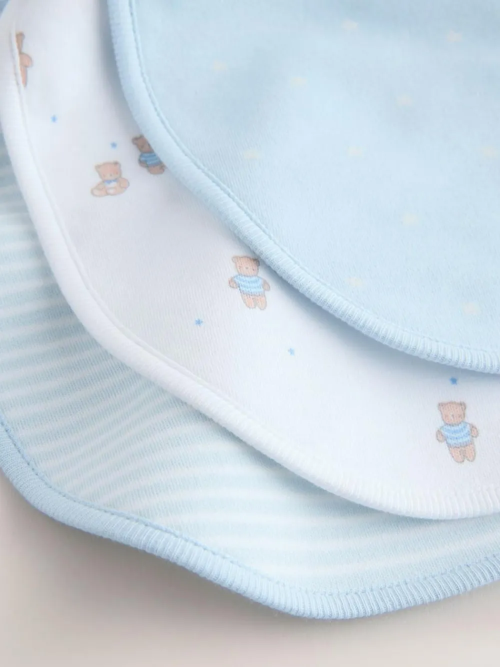 Sale Next Blue Baby Bibs 3 Pack