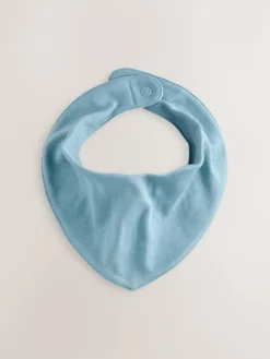 Next Blue Baby Dribble Bibs 5 Pack^ Bibs|Newborn Accessories