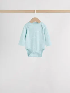 Discount Next Blue Baby Elephant Long Sleeved Bodysuits 5 Pack