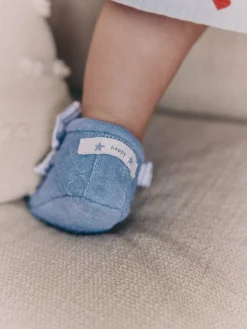 Discount Next Baby Floral Print Boots (0-18mths) Blue