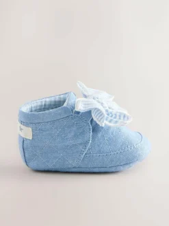 Discount Next Baby Floral Print Boots (0-18mths) Blue