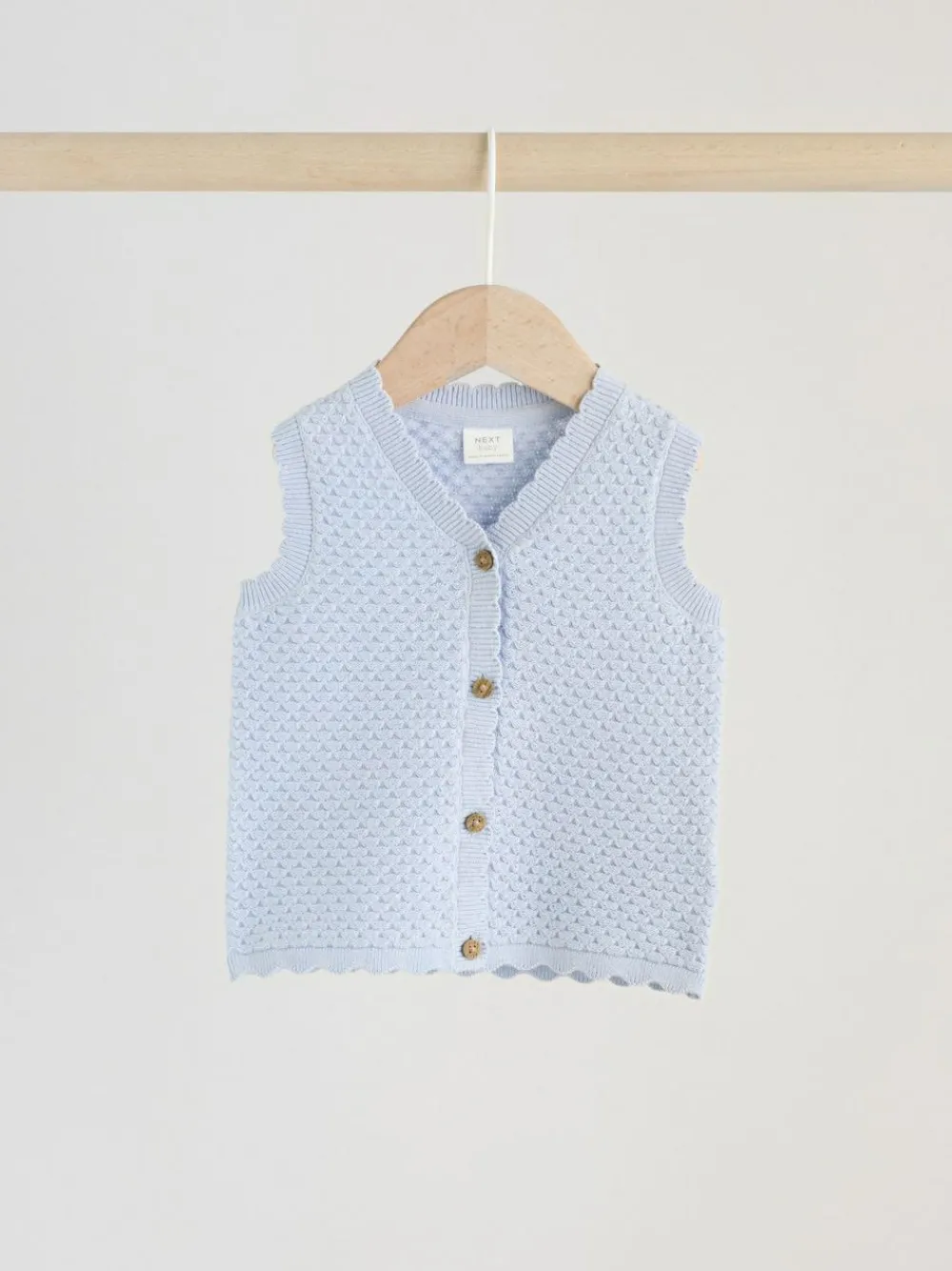 Next Blue Baby Knitted Top and Leggings Set 2 Piece (0mths-2yrs)^ Sets & Coords|Knitwear