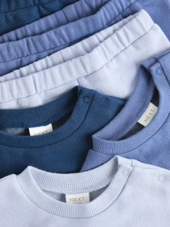 Next Blue Baby Sweatshirt and Joggers Set 6 Piece (0mths-3yrs)
