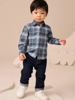 Next Long Sleeve Character Shirt (3mths-7yrs)^BOY Suits & Vest|Shirts