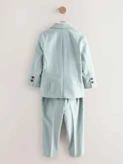 Next Blue Blazer Shirt Trousers and Bow Tie Set (3mths-9yrs)^BOY Sets & Outfits|Sweatshirts & Hoodies
