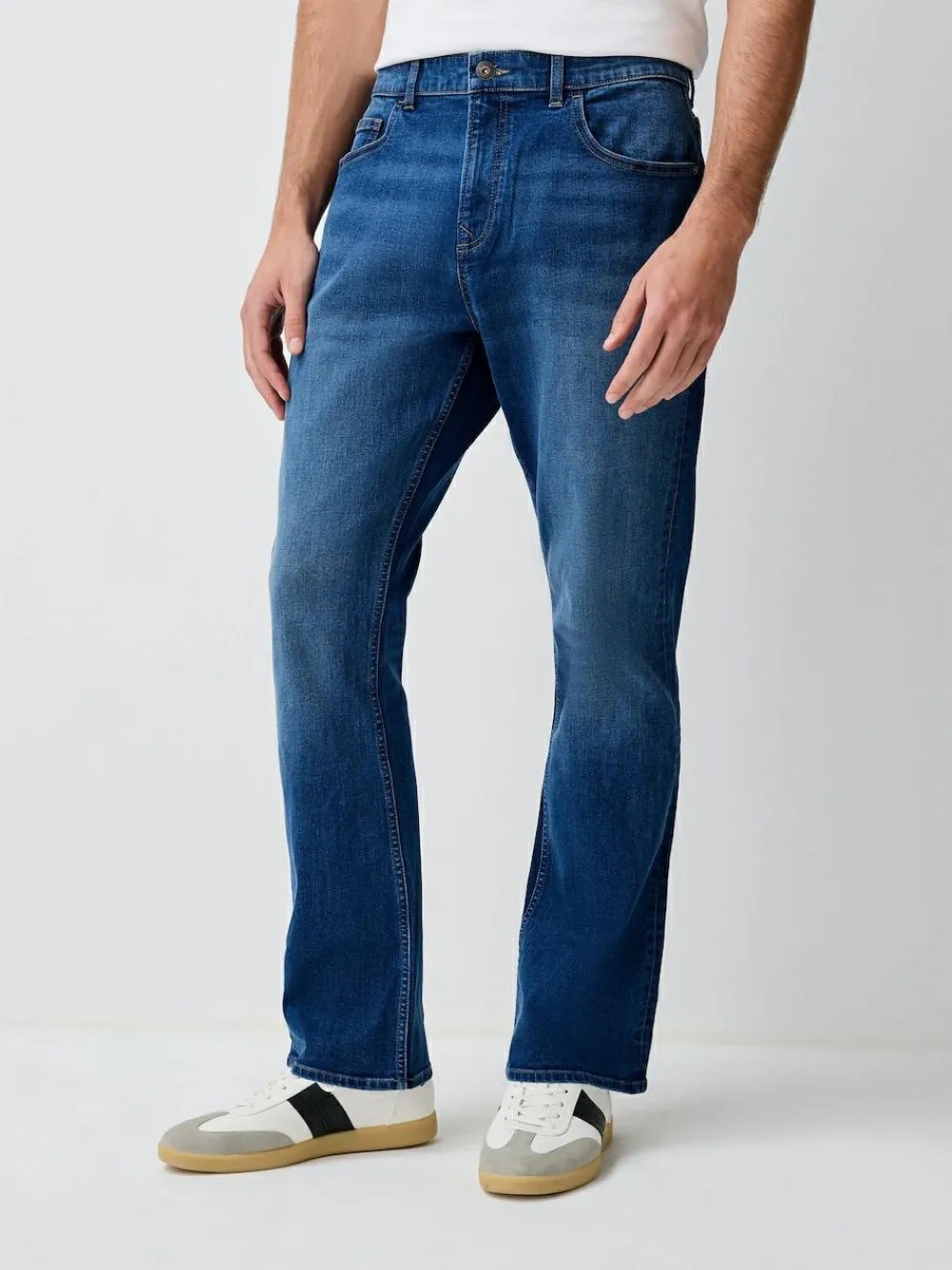 New Next Blue Bootcut Classic Stretch Jeans