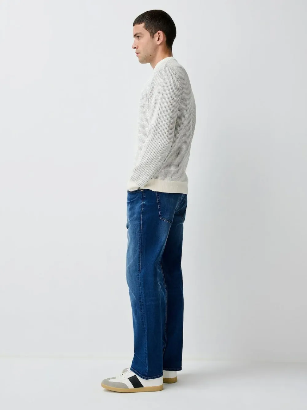 New Next Blue Bootcut Classic Stretch Jeans