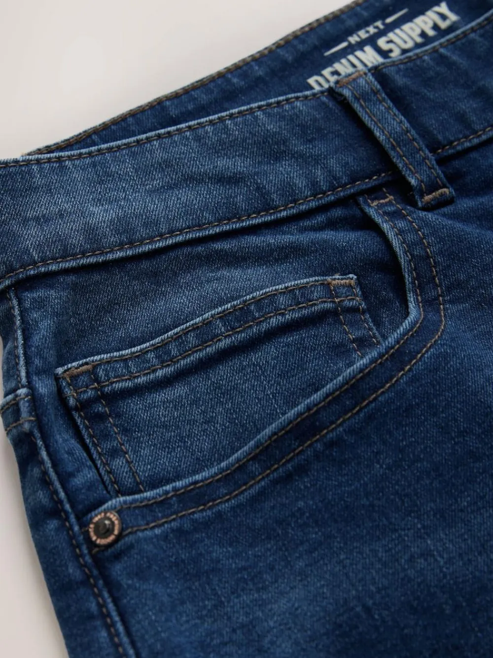 New Next Blue Bootcut Classic Stretch Jeans
