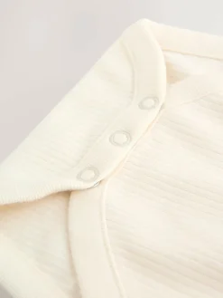 Next Blue Bow Baby Cord Pinafore Long Sleeve Bodysuit & Tights Set (0mths-2yrs)^ Dresses|Dresses