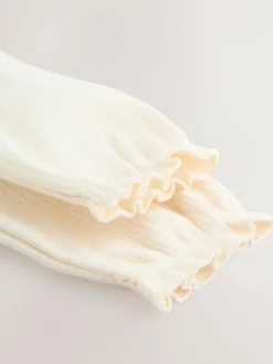 Next Blue Bow Baby Cord Pinafore Long Sleeve Bodysuit & Tights Set (0mths-2yrs)^ Dresses|Dresses