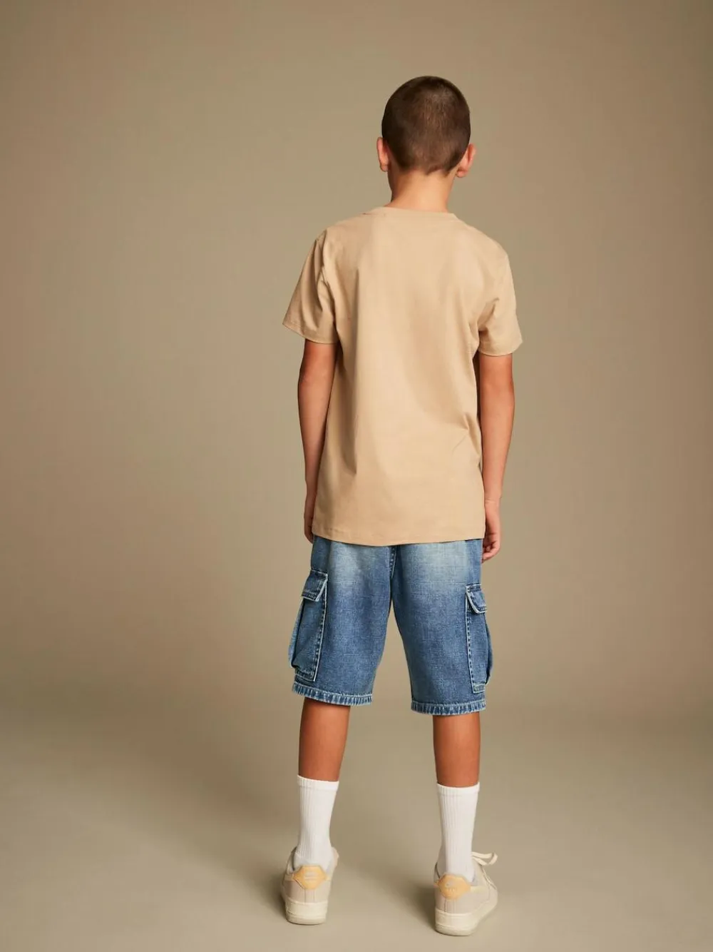 New Next Cargo Shorts (3-16yrs) Blue
