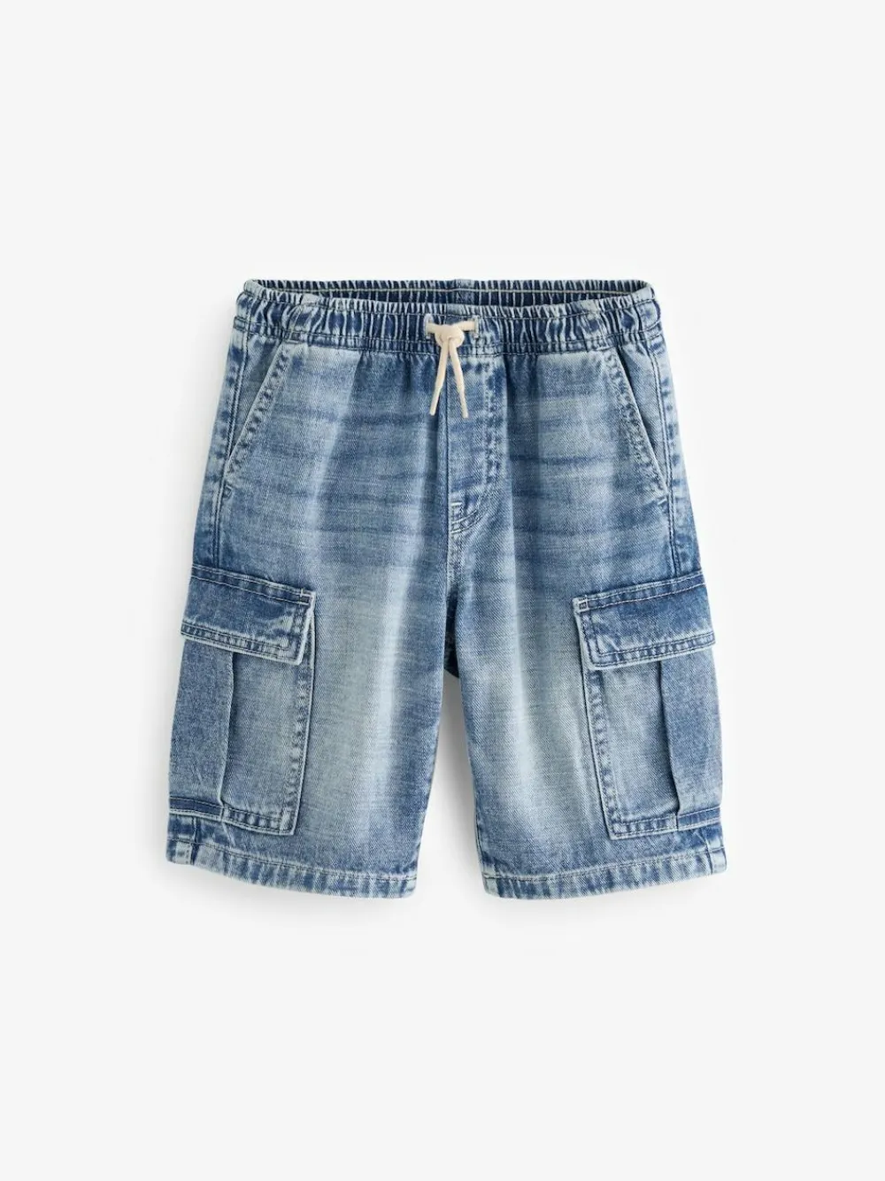 New Next Cargo Shorts (3-16yrs) Blue