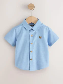Next Short Sleeve Long Sleeve Oxford Shirt (3mths-7yrs)^BOY Shirts|Suits & Vest
