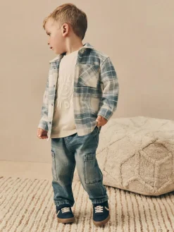 Next Long Sleeve Shirt and T-Shirt Set (3mths-7yrs)^BOY Suits & Vest|Shirts