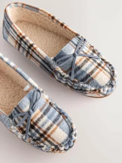 Next Moccasin Brushed Slippers^Women Slippers|All Night & Lounge