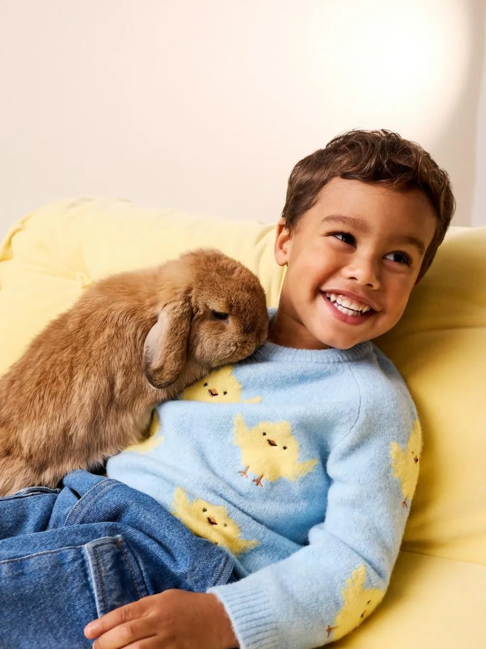 Next Knitted Crew Neck Jumper (3mths-7yrs)^BOY Knitwear|Knitwear