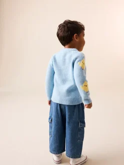Next Knitted Crew Neck Jumper (3mths-7yrs)^BOY Knitwear|Knitwear