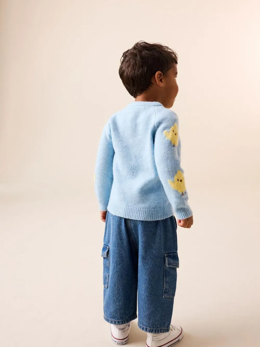 Next Knitted Crew Neck Jumper (3mths-7yrs)^BOY Knitwear|Knitwear