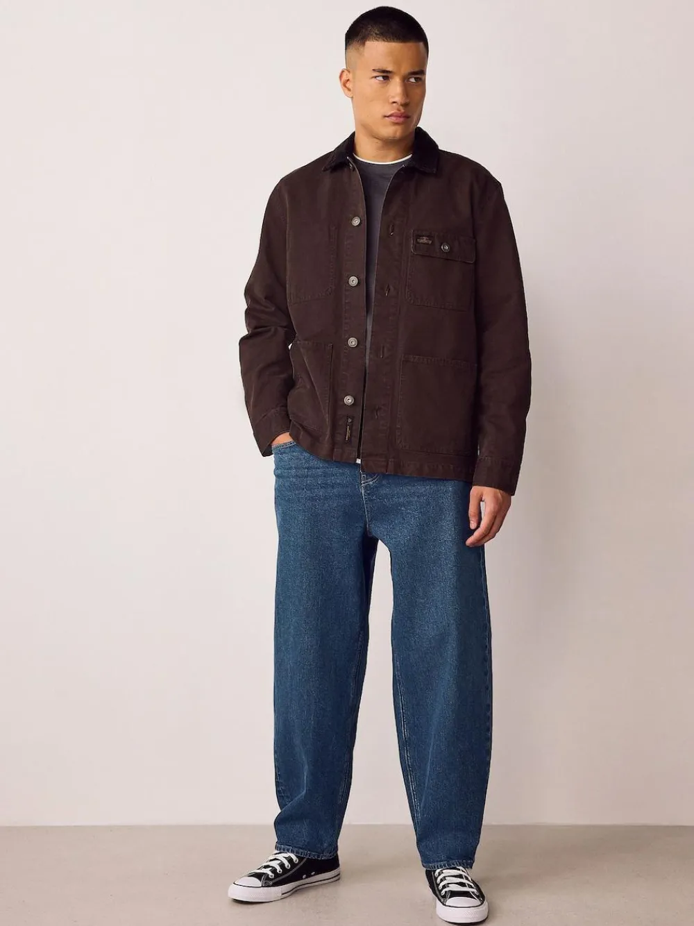 Next Barrel Fit Vintage Wash Denim Jeans^ Jeans|Jeans