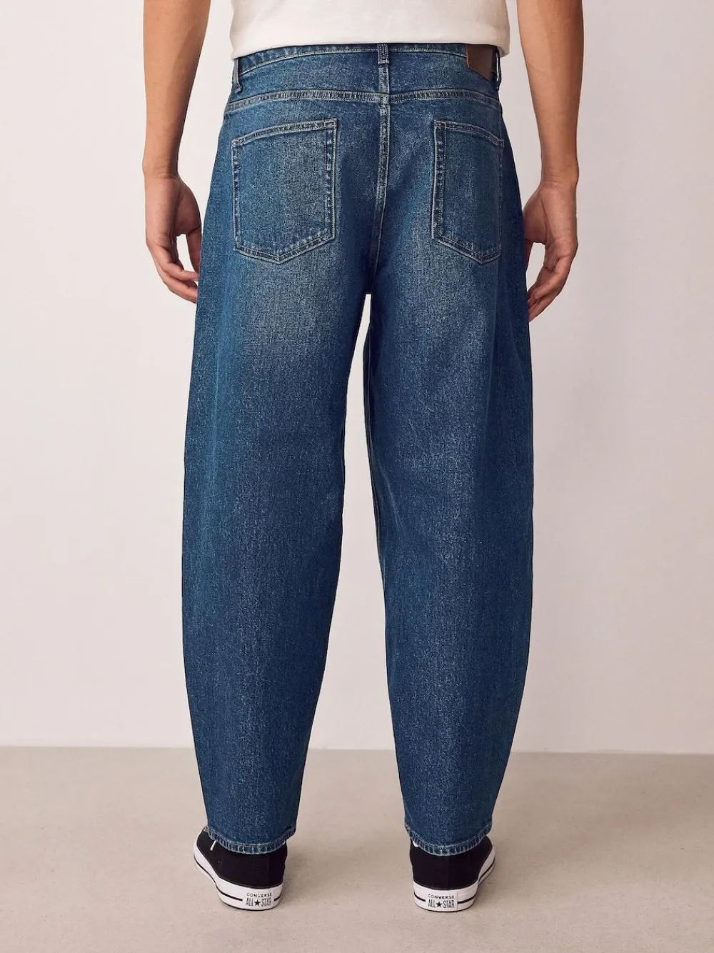 Next Barrel Fit Vintage Wash Denim Jeans^ Jeans|Jeans