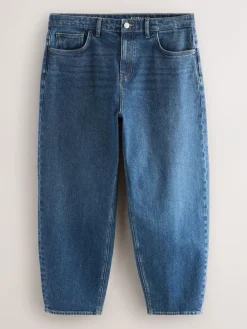 Next Barrel Fit Vintage Wash Denim Jeans^ Jeans|Jeans