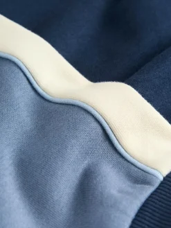 Discount Next Blue Colourblock Single Sweatshirt and Joggers Set (3mths-7yrs)