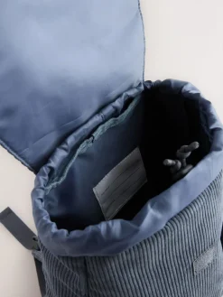 Next Blue Cord Monster Backpack^BOY Bags