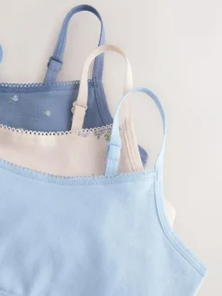 Online Next Crop Tops 3 Pack (5-16yrs) Blue