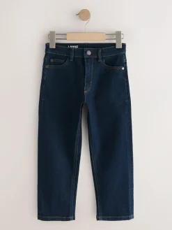 Next Blue Dark Loose Fit Stretch Jeans (3-17yrs)^BOY Jeans|Jeans