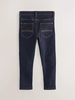 New Next Blue Dark Skinny Fit Stretch Jeans (3-17yrs)