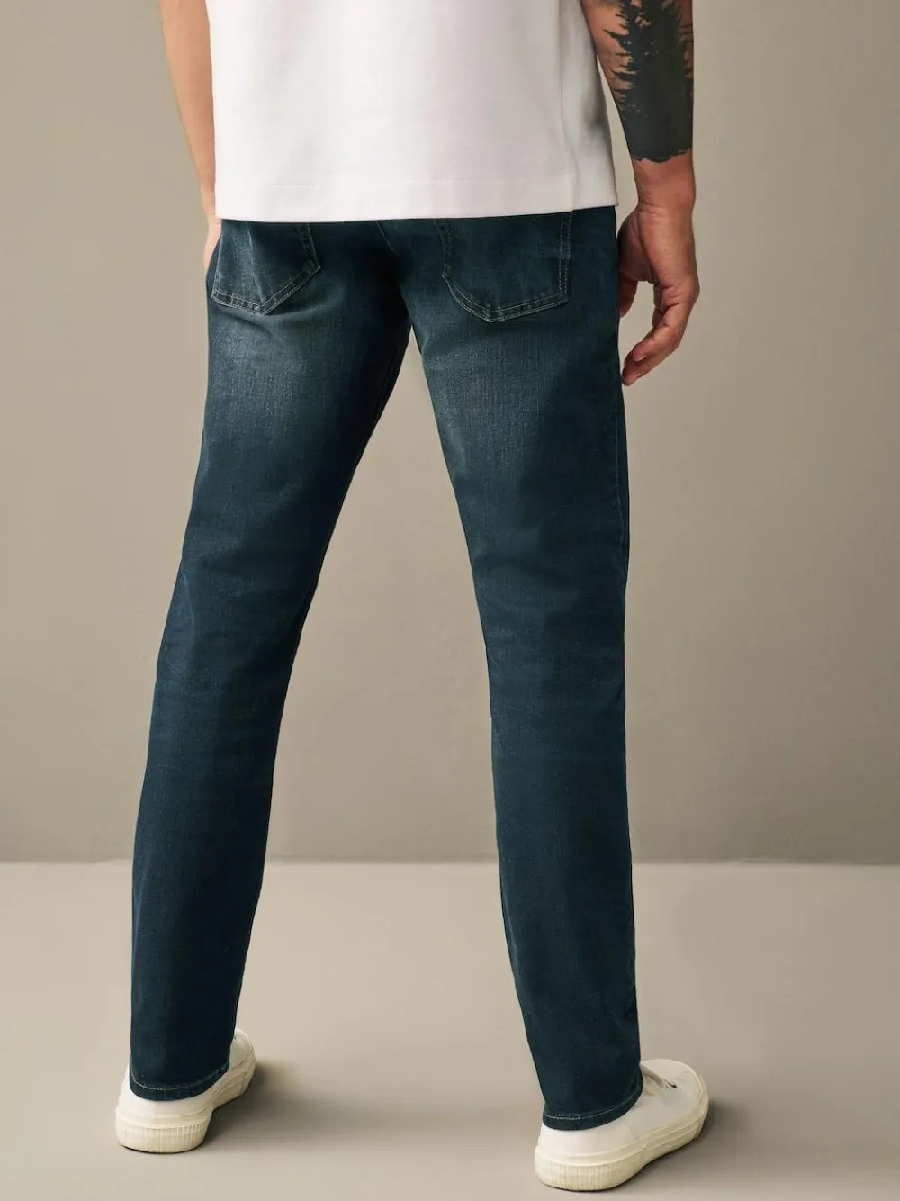 Hot Next Blue Deep Slim Fit Authentic Stretch Denim Jeans