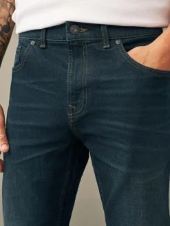 Hot Next Blue Deep Slim Fit Authentic Stretch Denim Jeans