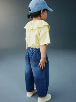 Next Blue Denim Barrel Jeans (3mths-7yrs)^ Jeans & Joggers|Jeans