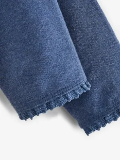 Next Blue Denim Lace Trim Leggings (3mths-7yrs)^ Pants & Leggings|Pants & Leggings