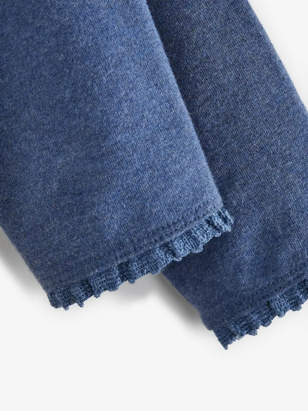 Next Blue Denim Lace Trim Leggings (3mths-7yrs)^ Pants & Leggings|Pants & Leggings