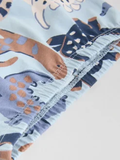 Next Blue Dino Tops and Leggings 6 Piece Baby Set (0mths-3yrs)