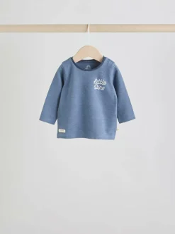 Next Blue Dino Tops and Leggings 6 Piece Baby Set (0mths-3yrs)