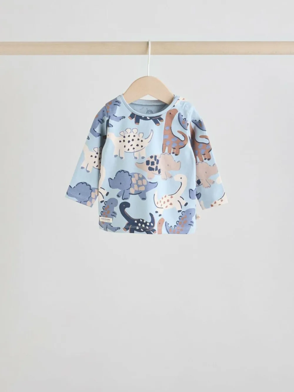 Next Blue Dino Tops and Leggings 6 Piece Baby Set (0mths-3yrs)