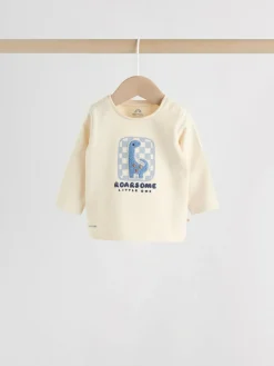 Hot Next Blue Dinosaur Baby Top and Leggings Set 2 Piece (0mths-3yrs)