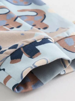 Hot Next Blue Dinosaur Baby Top and Leggings Set 2 Piece (0mths-3yrs)