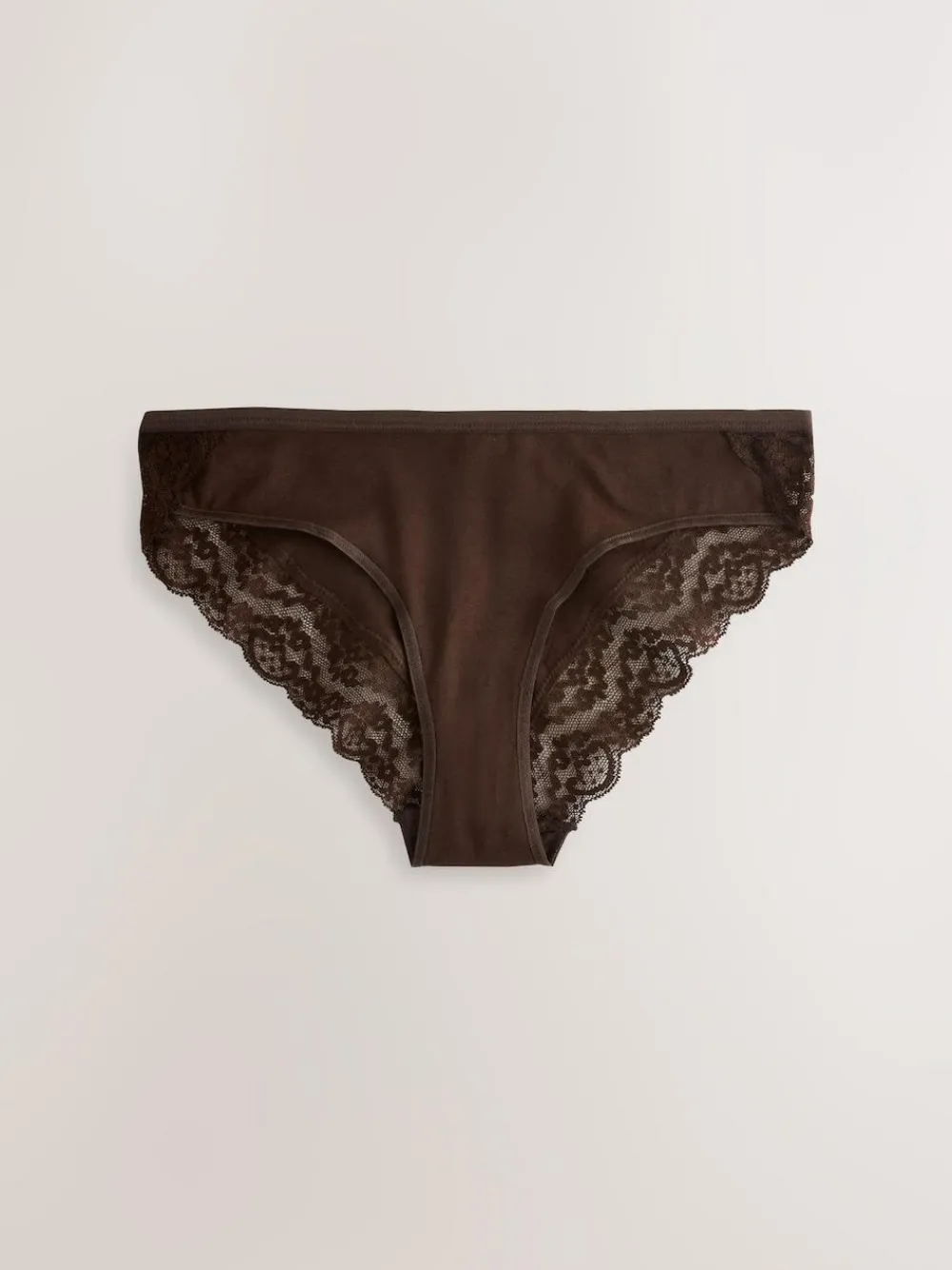 Hot Next Blue Ditsy Floral Bikini Cotton Lace Knickers 4 Pack