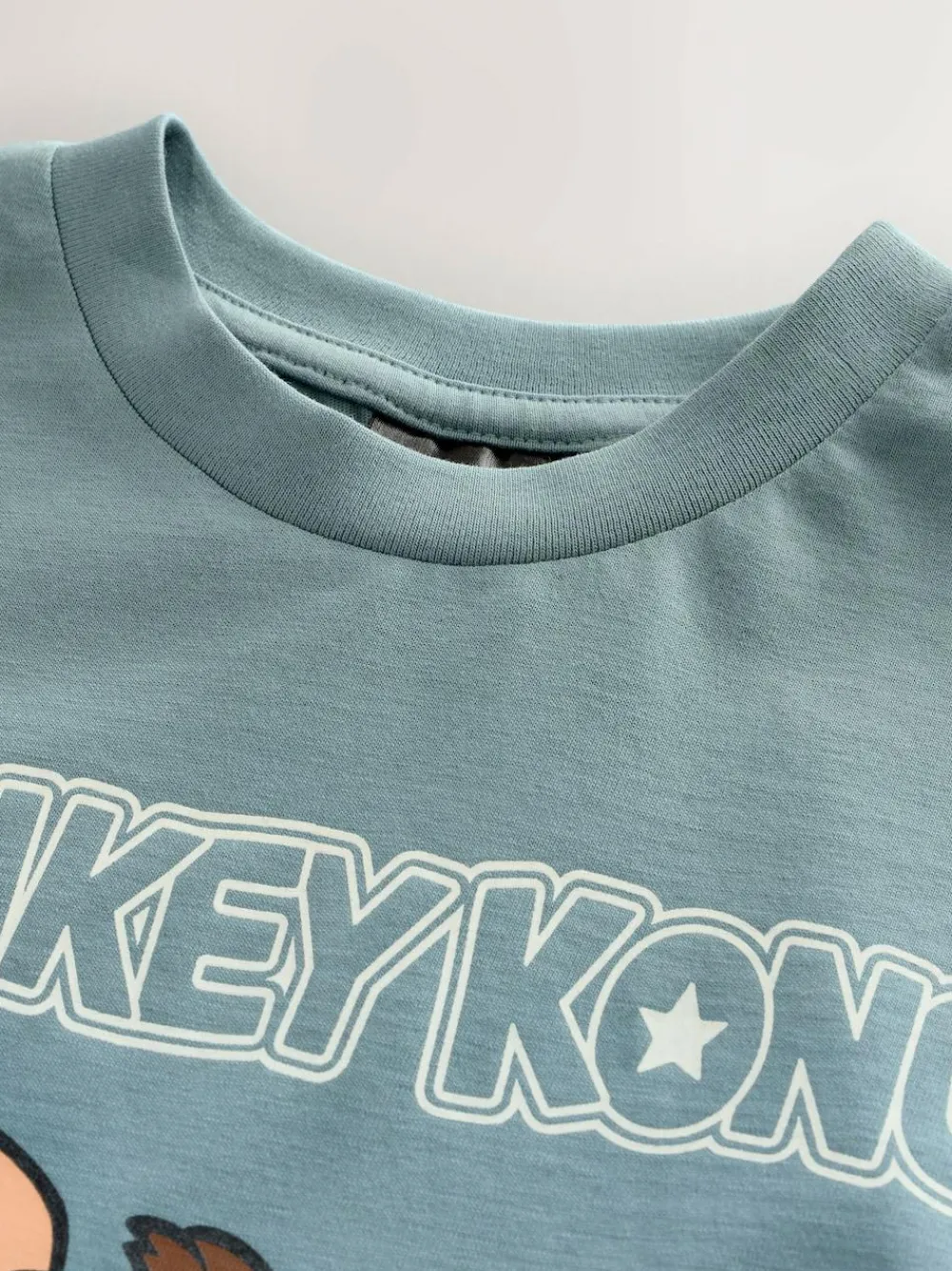 Online Next Blue Donkey Kong Print Mario Gaming T-Shirt (3-16yrs)