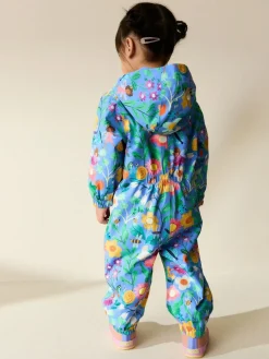 New Next Blue Fairy Character Waterproof Printed Puddlesuit (6mths-7yrs)