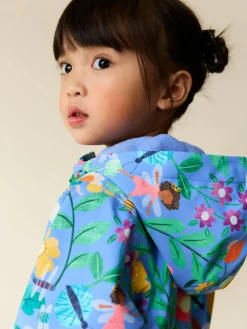New Next Blue Fairy Character Waterproof Printed Puddlesuit (6mths-7yrs)